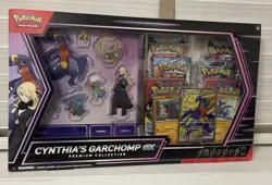 Pokemon Cynthia’s Garchomp Ex Premium Collection - Brand New and Sealed - Image 1
