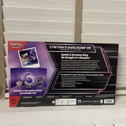 Pokemon Cynthia’s Garchomp Ex Premium Collection - Brand New and Sealed - Image 2