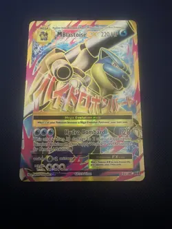 M Blastoise EX 102/108 FULL ART - XY EVOLUTIONS - POKEMON TCG - Image 1