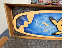 Pokemon Center X Bear Walker Pikachu Skateboard - Boxed Rare Collectible - Wood - Image 2