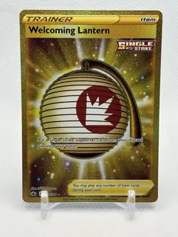 Welcoming Lantern 230/198 Secret Rare Pokemon TCG Chilling Reign MINT - Image 1