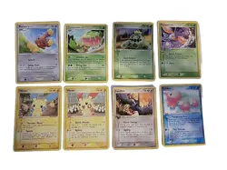 Pokemon TCG Lot x 8 Pop Series LP-Damaged - Image 1