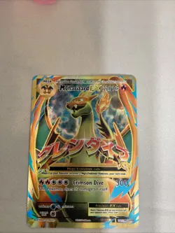 Pokemon TCG Mega M Charizard EX Evolutions Holo Full Art Ultra Rare Card 101/108 - Image 1