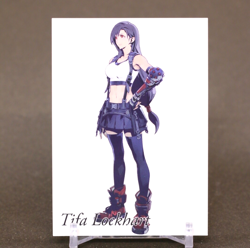 Tifa Lockart Final Fantasy VII Art Museum Card TCG Japanese Square Enix 2-075 b - Image 1
