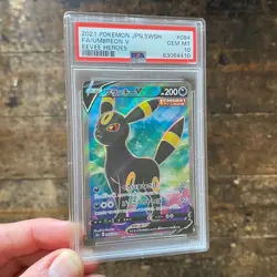 PSA 10 Umbreon V 084/069 S6a GEM MINT Eevee Heroes Japanese Pokemon Card - Image 1