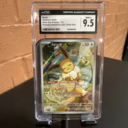 Eevee 173 Sv: Scarlet & Violet Promo Cards Holo CGC Mint+ 9.5 Graded Pokemon - Image 1