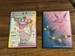 UMBREON AND ESPEON EX PRISMATIC EVOLUTIONS 175 & 176 Promo Cards NM - Image 4