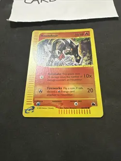 Pokemon Card HOUNDOUR REVERSE 66/144 ENG SKYRIDGE CARTA POKEMON - Image 4