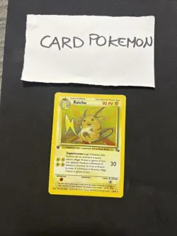 Pokemon Card Raichu 14/62 1St - Fossil -ita-Holo-Nm! - Image 1