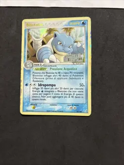 Pokemon Card Blastoise 14/100-Ex Guardiani dei Cristalli-Stamped-Ita-Holo-Exc! - Image 3