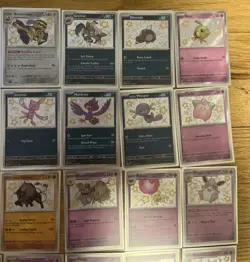 Pokemon 40 Card Paldean Fates Lot Ft Cleffa & More - Image 3