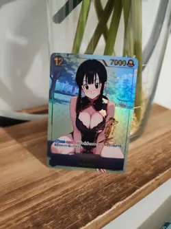Card Goddess Anime Dragon Ball Z Bulmz Zangya Lunch Android C-18 Sexy Holo Oil - Image 1