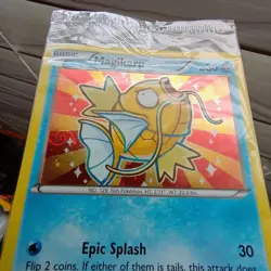 🌀 Magikarp XY143 XY Holo Promo Card Pokemon 2016 SEALED with Rare Swirl 🌀 - Image 1