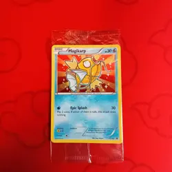 🌀 Magikarp XY143 XY Holo Promo Card Pokemon 2016 SEALED with Rare Swirl 🌀 - Image 2