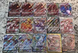 Pokemon Sword & Shield VMAX LOT (15 CARDS) ALL NM - Image 1