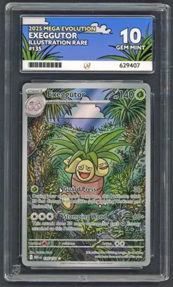 Pokemon Cards - ACE 10 Exeggutor 135/132 - IR Mega Evolution - GEM MINT - PSA - Image 1