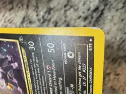 Neo Discovery Houndoom 4 / 75 Holo Rare W/ Mouth Swirl Pokemon Card - Read Desc. - Image 5