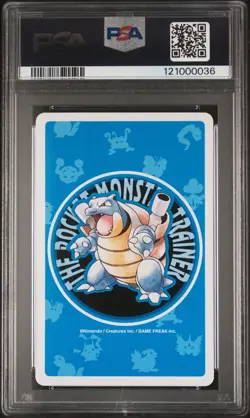 1998 POKEMON BLUE VERSION PLAYING CARDS 10 OF SPADES #148C DRAGONAIR PSA 10 - Image 2