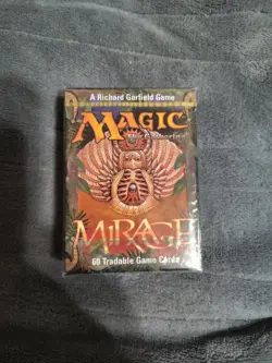 MTG Mirage Starter Deck 1996 Magic The Gathering Factory Sealed Mint 60 Cards - Image 1