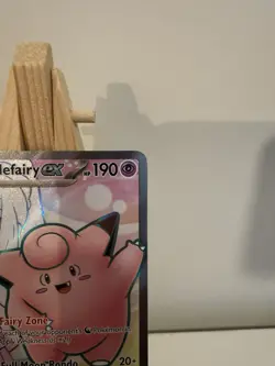 Pokemon Journey Together Lillie's Clefairy EX Holo TCG Card 173/159 - Image 4