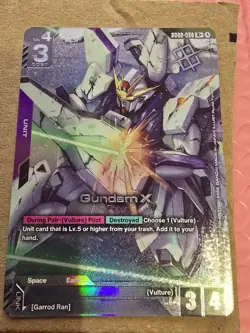 Gundam Card Game GUNDAM X Promo R WINNER English - Image 1