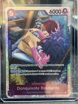 Donquixote Rosinante OP10-072 SR Royal Blood One Piece Card Game - Image 1