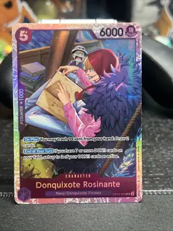 Donquixote Rosinante OP10-072 SR Royal Blood One Piece Card Game - Image 2