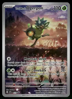 Teal Mask Ogerpon - 123 Promo Holo NM Pokemon SV: Scarlet & Violet Promo Cards - Image 1