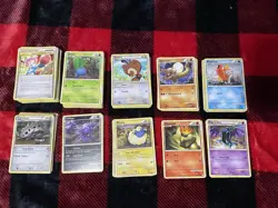 Pokemon TCG HeartGold & SoulSilver Bulk Lot of 253 Non-Holo Cards - Image 1