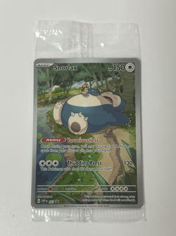 Pokemon 151 Scarlet & Violet Snorlax SVP EN 051 Black Star Promo Card x2 SEALED - Image 4