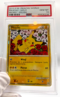 Pokemon Cards - PSA 10 Pikachu Polish - Pikachu World Promo - GEM MT - PSA10 - Image 4