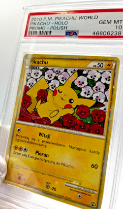 Pokemon Cards - PSA 10 Pikachu Polish - Pikachu World Promo - GEM MT - PSA10 - Image 5