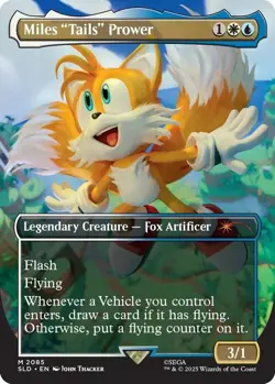 1 x Miles "Tails" Prower - Secret Lair - NM-Mint - MTG - Image 1