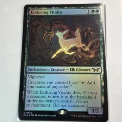2024 Magic the Gathering Enduring Vitality Enchanted Creature Foil Near Mint - Image 1