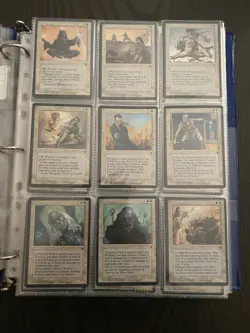 Magic The Gathering "Fallen Empires" Complete Set - Image 1
