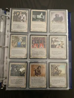 Magic The Gathering "Fallen Empires" Complete Set - Image 3