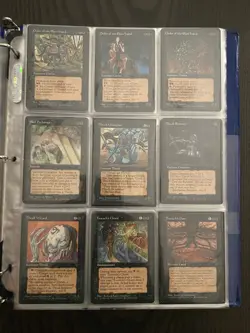 Magic The Gathering "Fallen Empires" Complete Set - Image 4