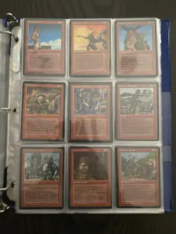 Magic The Gathering "Fallen Empires" Complete Set - Image 5