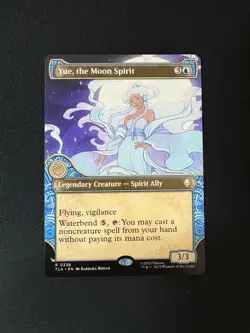 2025 MTG The Last Airbender Yue, The Moon Spirit Extended Art #338 - Image 1