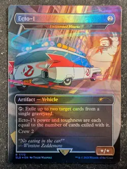Ecto-1 (Unlicensed Hearse) - Rainbow Foil - Secret Lair (MTG) - Image 1