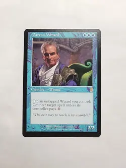 MTG - Patron Wizard _ Odyssey Regular Rare #89 - Image 1