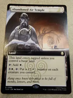 Abandoned Air Temple - #386 Reg (Extended Art) Avatar: The Last Airbender - Mtg - Image 1