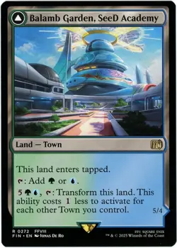 Balamb Garden, SeeD Academy / Balamb Garden, Airborne - 0272 - Final Fantasy MTG - Image 1