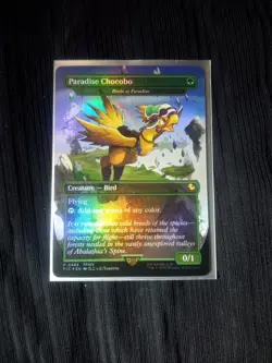 Paradise Chocobo - Birds of Paradise (Borderless) FIC 0483 Foil Promo - Image 1