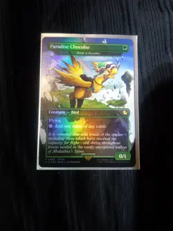 Paradise Chocobo - Birds of Paradise (Borderless) FIC 0483 Foil Promo - Image 2