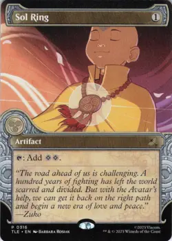 MTG Sol Ring (Showcase) (316) | NM | Avatar: The Last Airbender {TLE} - Image 1