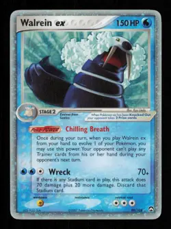 Pokemon Card Walrein ex 99/108 Power Keepers Holo Rare Foil Vintage NM 2007 - Image 1