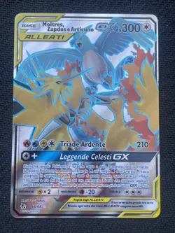 Pokemon TCG Alleati MOLTRES ZAPDOS ARTICUNO 66/68 Destino Sfuggente - 2019 ITA - Image 1