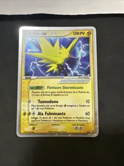 Carta Pokemon • Zapdos Ex Holo • Promo Black Star 033 • ITA Exc - Image 2