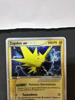 Carta Pokemon • Zapdos Ex Holo • Promo Black Star 033 • ITA Exc - Image 3
